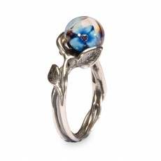Кольцо «Голубой цветок» 